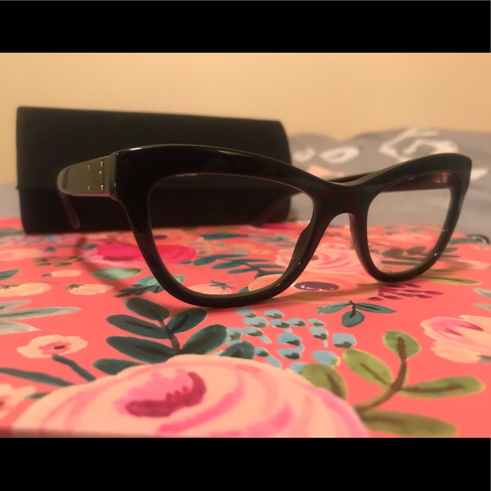 Dolce & Gabbana Semi Cat Eye Glasses DG3253